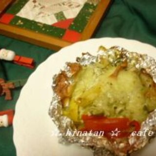 ちょっとお洒落に　☆　クリスマスののホイル焼き